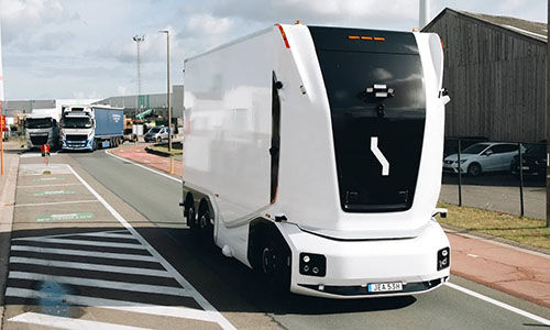 autonomous delivery van
